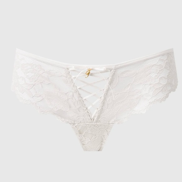 Frederick’s of Hollywood lace up front tanga - Picture 3 of 8